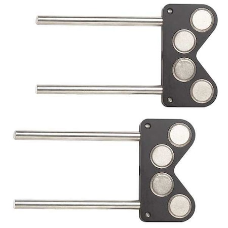 Magnetic Bracket Set, For Laser Alignment MPN:FLUKE-830/MAGNET