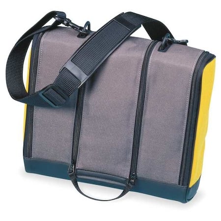 Soft Carrying Case, 12x10x3, Black/Yellow MPN:C789