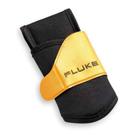 Belt Holster, 13-1/4x1/4x3, Black/Yellow MPN:Fluke-H5