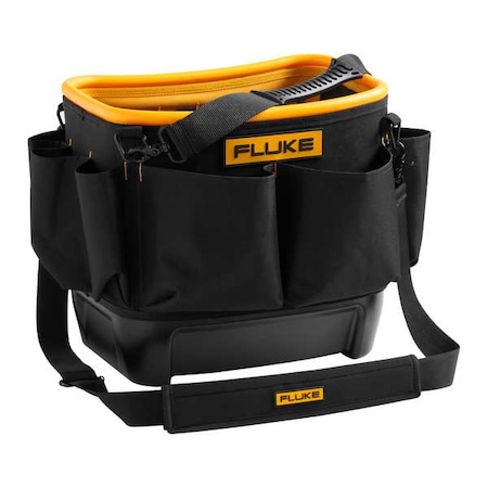 Tool Bucket, Black/Yellow, Synthetic MPN:TB25