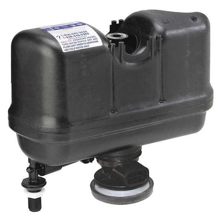 Tank Trim, Toilet, Plastic, Black MPN:93001072