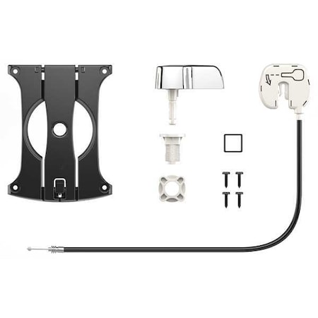 Handle Assembly For Flushmate 503 Series, 10 in x 7 in x 2 in, Metal/Plastic/Rubber MPN:93400458
