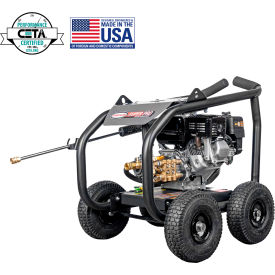 Simpson® SuperPro Roll-Cage Gas Pressure Washer W/ Honda GX200 Engine 3600 PSI 2.5 GPM 65200