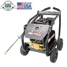 Simpson® SuperPro Roll-Cage Gas Pressure Washer W/ Belt Drive 4400 PSI 4.0 GPM 65211*****##*