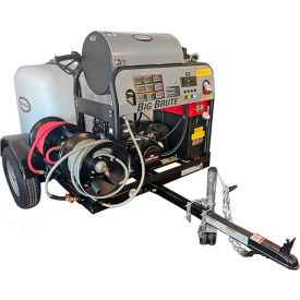 Simpson® Mobile Trailer Hot Water Pressure Washer with CRX420 Engine 4000 PSI 4.0 GPM 95016