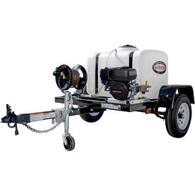 Simpson® Cold Water Mobile Pressure Washing System with CRX225 Engine 3200 PSI 2.8 GPM 95129