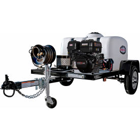 Simpson® Mobile Trailer Gas Pressure Washer with CRX420 Engine 4200 PSI 4.0 GPM 95134