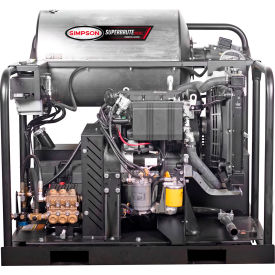 Simpson® Super Brute Hot Water Pressure Washer Kubota D902 4000 PSI 6 GPM 65176