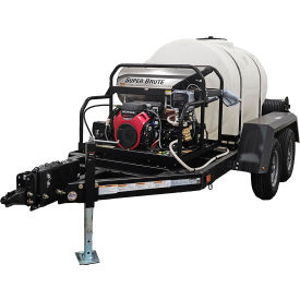 Simpson® Industrial Hot Water Pressure Washer Trailer Honda GX690 3500 PSI 5.0 GPM 95157