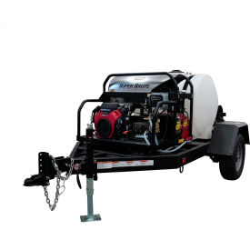 Simpson® Industrial Hot Water Pressure Washer Trailer Honda GX690 3500 PSI 5.5 GPM 95158