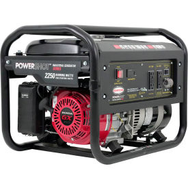 Simpson® 2500W Industrial Generators with Recoil Start 120V 60HZ Black/Red 70082