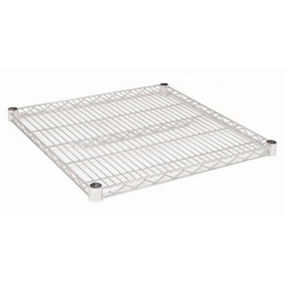Focus Foodservice Chrome-Plated Wire Shelf, 2inH x 24inW x 24inD MPN:VC-2424