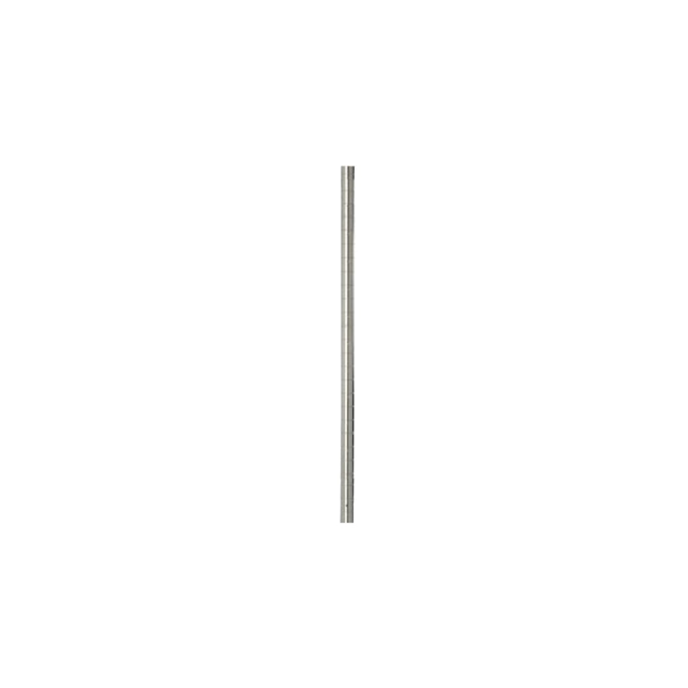 Focus FoodService Chromed-Plated Metal Shelf Post, 86in, Silver MPN:VC-86P