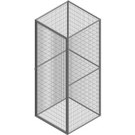 Stor-More® TSL-FW 1-Tier Storage Locker with Mesh Back Starter Unit 36