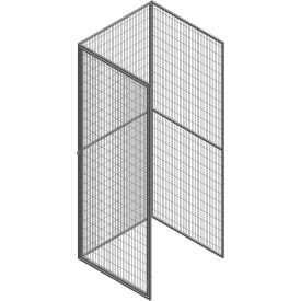 Stor-More® TSL-FW 1-Tier Storage Locker with Mesh Back Add-On Unit 36