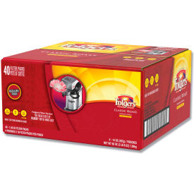 Folgers® Coffee Filter Packs Classic Roast 1.4 oz Pack 40/Carton 2550010117
