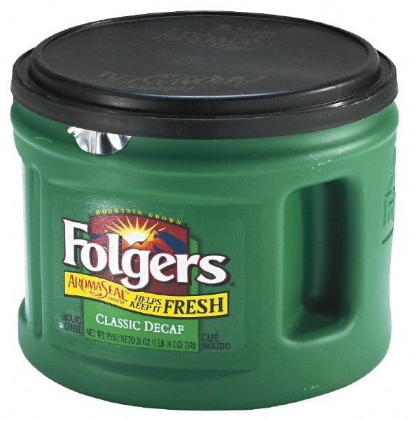Folgers Decaffeinated Ground Coffee, 22.6 oz. Can MPN:FOL00374EA