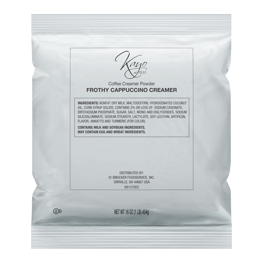 Folgers Kayo Frothy Creamer Topping, 1 Lb, Pack Of 6 MPN:7046110144
