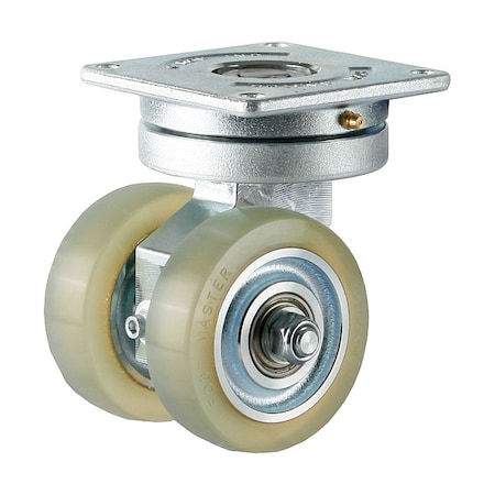 Plate Caster, Swivel, Polyurethane, 150mm H MPN:GATD-100ASF-HUD