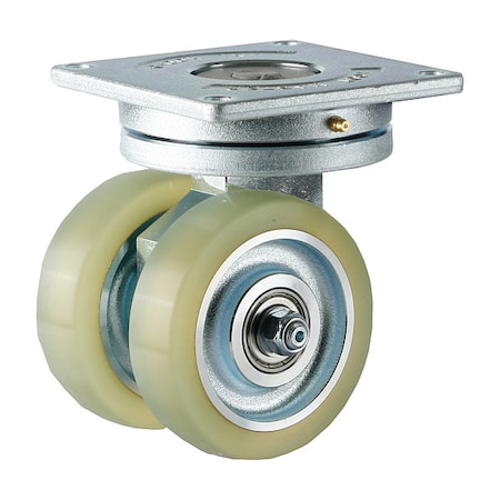 Plate Caster, Swivel, Polyurethane, 175mm H MPN:GATD-125ASF-HUD