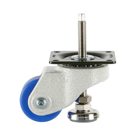 Plate Caster, Nylon, 73mm H MPN:GDH-50A-SF-MC