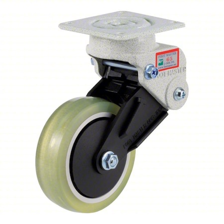 Plate Caster, Rigid, Polyurethane, 230mm H MPN:GDS-150B-65RF