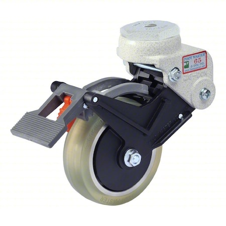 Bolt-Hole Caster, 150mm dia, Rigid, PU MPN:GDS-150B-65RS