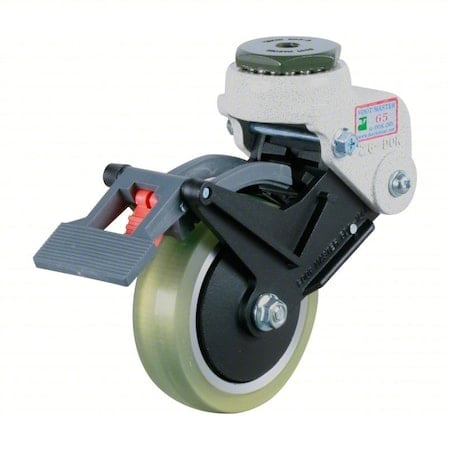 Bolt-Hole Caster, 200mm dia, Swivel, PU MPN:GDS-200B-65SS