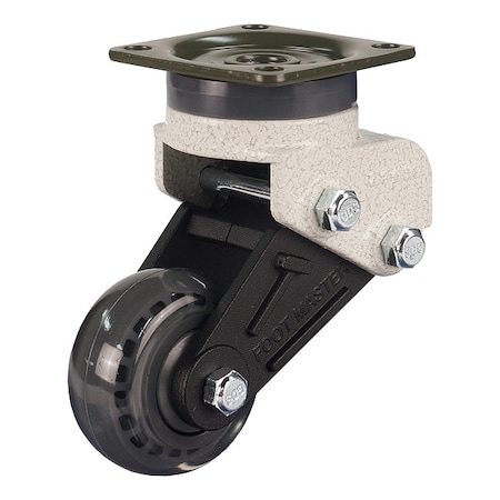 Plate Caster, Swivel, Polyurethane, 100mm H MPN:GDS-50-ASF-EUS