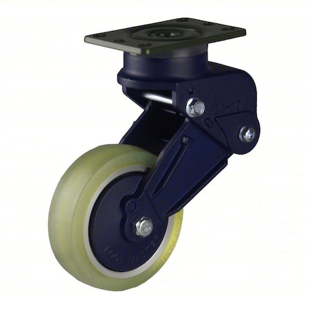 Plate Caster, Swivel, Polyurethane, 171mm H MPN:GDSB-100-ASF-LUD-65