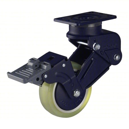 Plate Caster, Rigid, Polyurethane, 171mm H MPN:GDSB-100-BRF-LUD-PUS-65