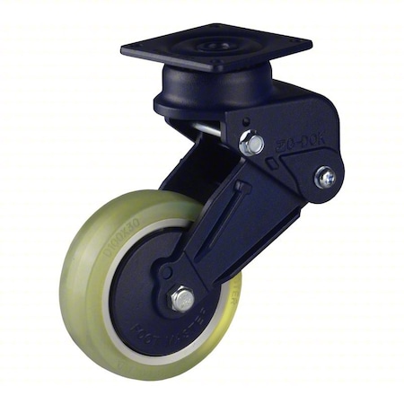 Plate Caster, Rigid, Polyurethane, 171mm H MPN:GDSB-100ARF-LUD