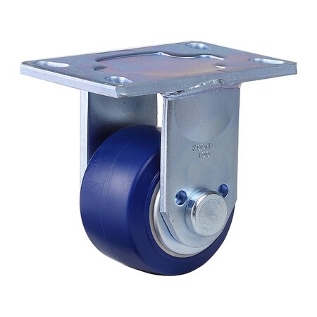 Plate Caster, Rigid, Polyurethane, 145mm H MPN:GF-100A-RF-MUD