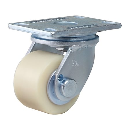 Plate Caster, Swivel, Polyurethane, 145mm H MPN:GF-100A-SF-MCD