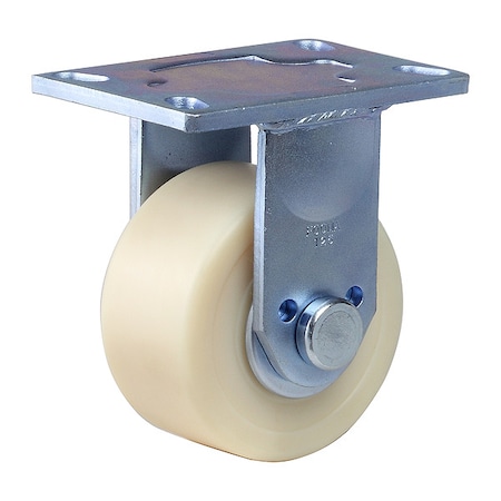Plate Caster, Rigid, Polyurethane, 167mm H MPN:GF-125A-RF-MCD