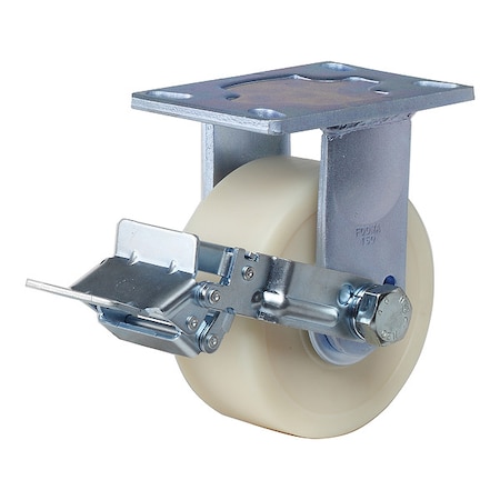 Plate Caster, Rigid, Nylon, 190mm H MPN:GF-150B-RF-MCD