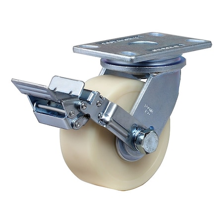Plate Caster, Swivel, Nylon, 190mm H MPN:GF-150B-SF-MCD