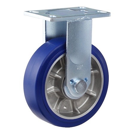 Plate Caster, Rigid, Polyurethane, 257mm H MPN:GF-200A-RF-MUD