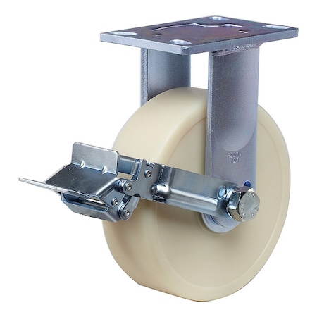 Plate Caster, Rigid, Nylon, 257mm H MPN:GF-200B-RF-MCD