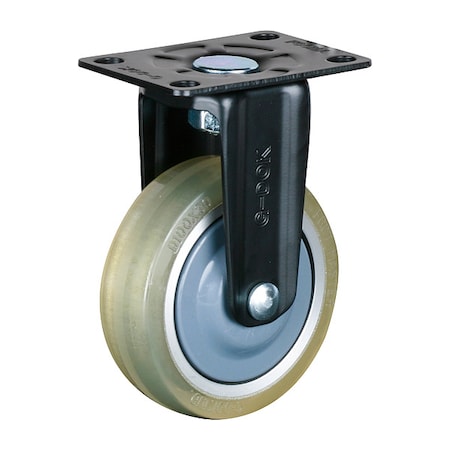 Plate Caster, Rigid, PU, 162 1/2mm H MPN:PL-125-ARF-LUD
