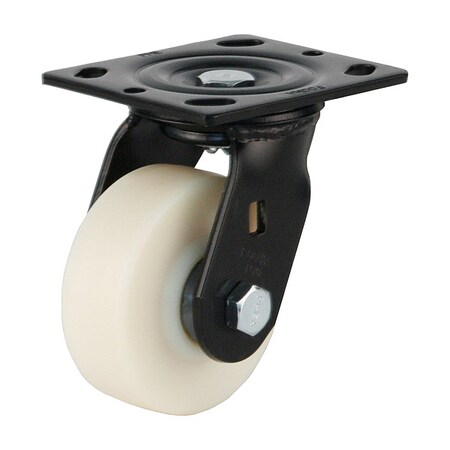 Plate Caster, Swivel, Polyurethane, 136mm H MPN:PME-100A-SF-MCD