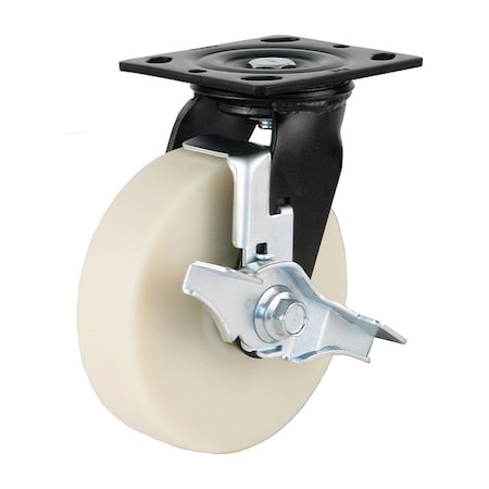 Plate Caster, Swivel, Nylon, 190mm H MPN:PME-150-BSF-MCD