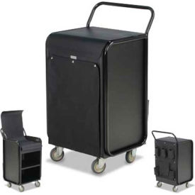 Forbes Aluminum In Room Housekeeping Cart Black - 2044-EN-EN 2044-EN-EN