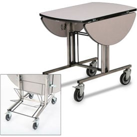 Forbes 4959-WDS - Room Service Table Oval Tabletop 4959-WDS