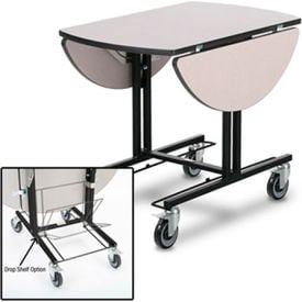 Forbes 4969-WDS - Room Service Table Oval Tabletop 4969-WDS