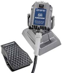 18,000 RPM, 0.16 Hp, Foot Adjustment Interface, Flexible Shaft Grinder MPN:M.SRB-FCT