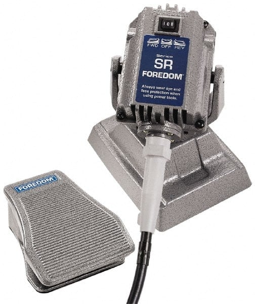 18,000 RPM, 0.16 Hp, Foot Adjustment Interface, Flexible Shaft Grinder MPN:M.SRB-SCT
