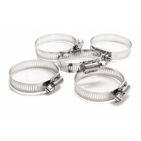 S/S, Hose Clamp, w/ NL-19, No 28, PK5 MPN:FBHCLP28P5