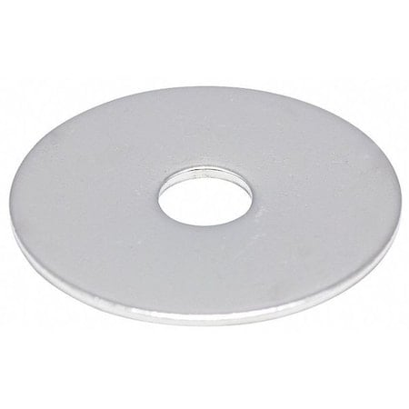 Fender Washer, For Screw Size M12, Stainless Steel NL-19 Finish, 10 PK MPN:FBMFWASH12P10