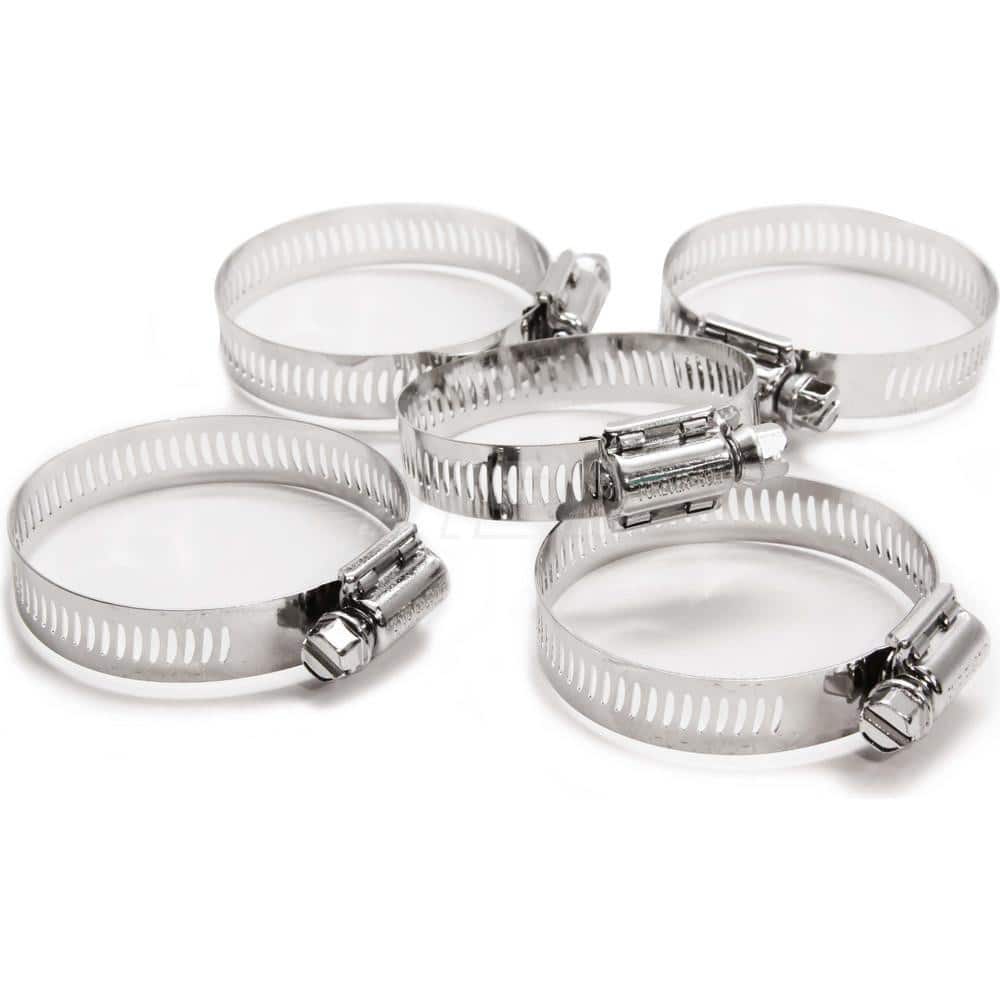 Worm Gear Clamps; Clamp Type: Worm Drive; Minimum Diameter (mm): 2.250; Minimum Diameter (Fractional Inch): 1-5/16; Minimum Diameter (Decimal Inch): 2.2500; Maximum Diameter (Decimal Inch): 2.2500; Maximum Diameter (mm): 2.25; MPN:FBHCLP28P5 - Pkg Qty 5